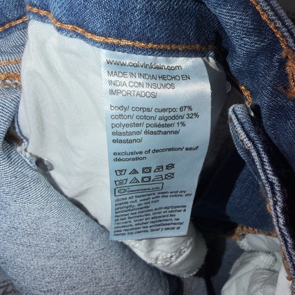 Calvin Klein Women’s High Rise Skinny Ankie Jeans Set of 2 ( Size 2/26 ) - Picture 11 of 11